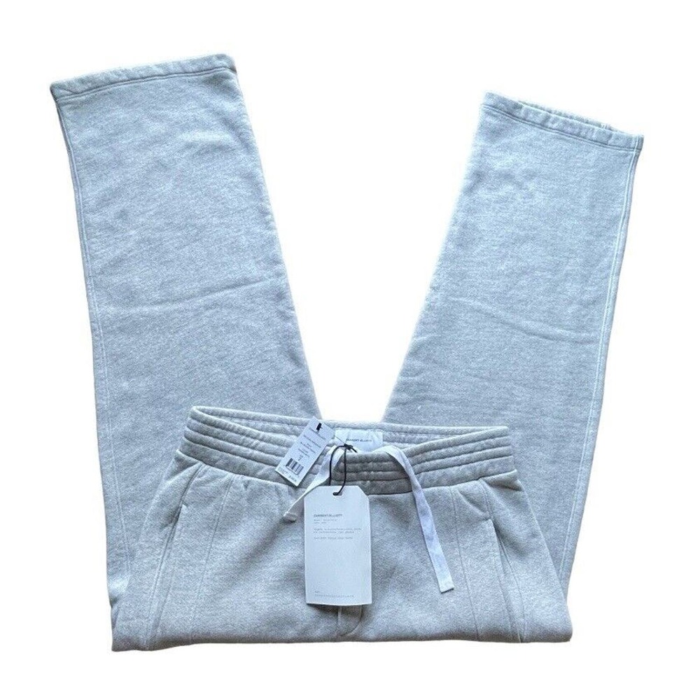 NWT Current Elliot The Cora Sweatpant Heather Grey USA Made Size 2 Women $168
